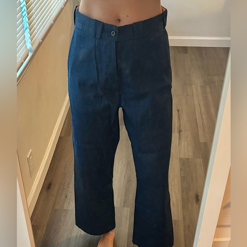 Imogene and Willie Kate indigo rigid jeans size 27